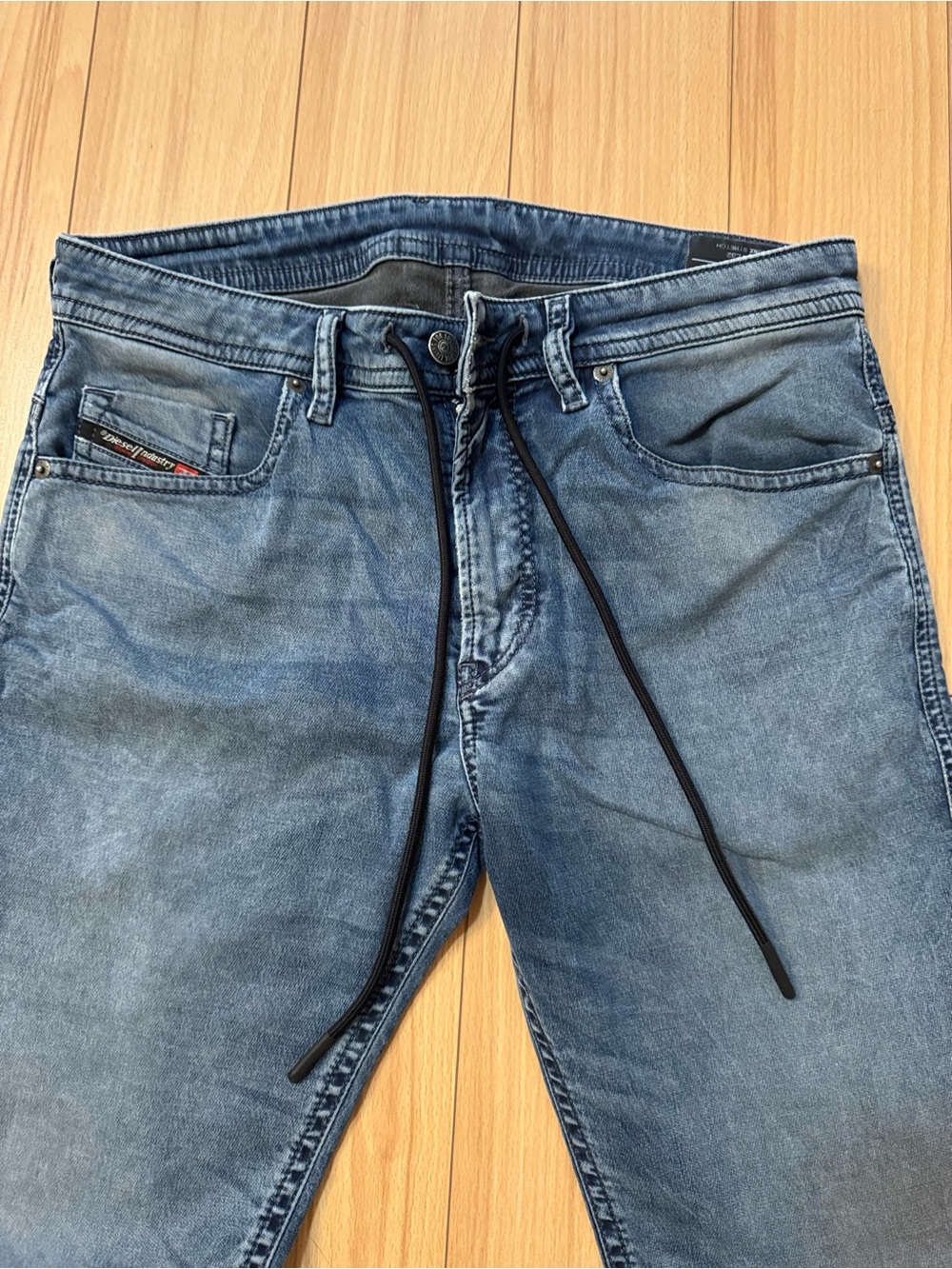 Diesel Thommer Jogg Men's Faded Indigo Slim Jeans